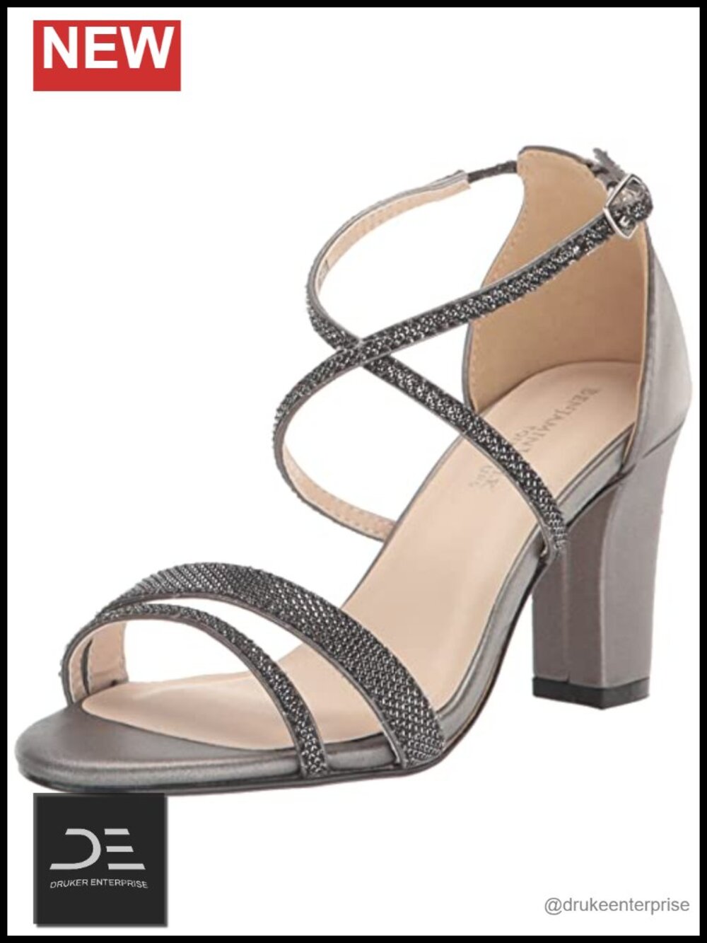 Women's Daphne Wedge Heeled Gladiator Sandals with Buckle